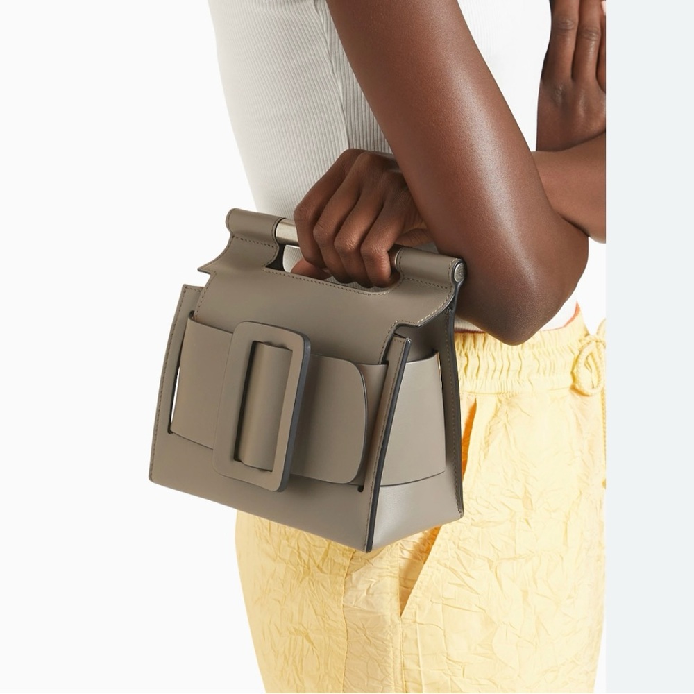 BOYY Romeo Top-handle Bag in Green Velvet
